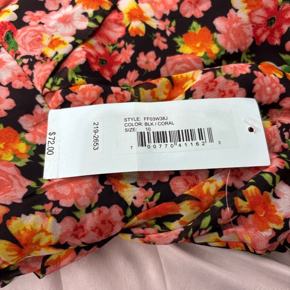 NWT Stella Parker floral dress size 10 - Picture 8 of 13